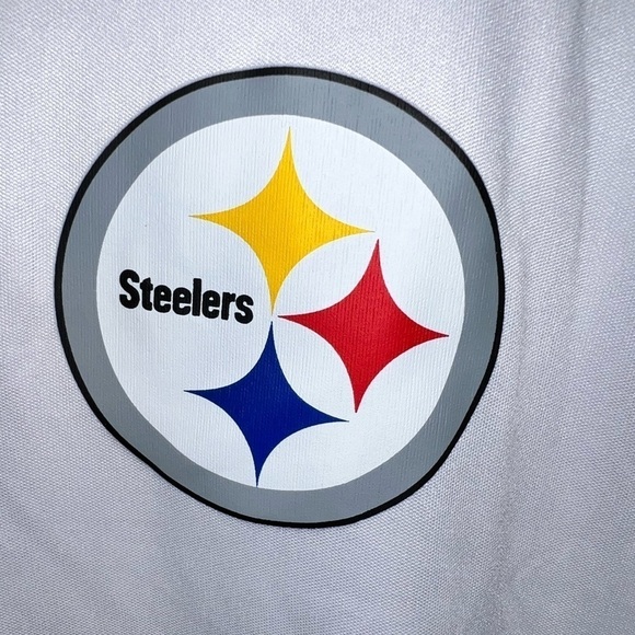 NWT Fanatics Pittsburgh Steelers Fanatics Branded Solid Polo White Size 4XL - Picture 5 of 7